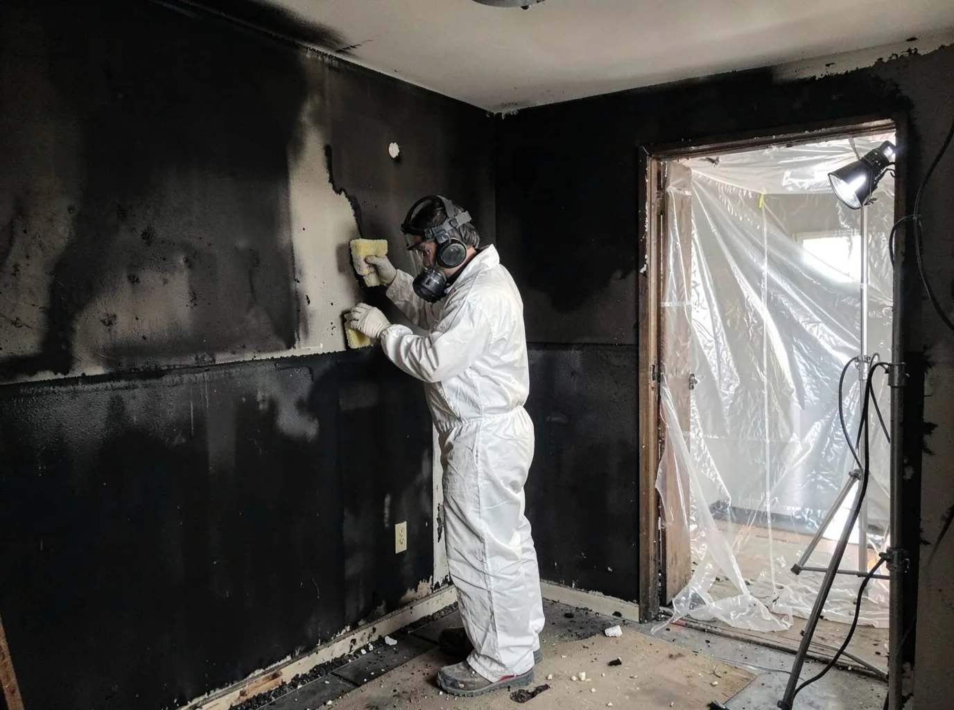 Fire Damage Restoration company in New Munich, MN